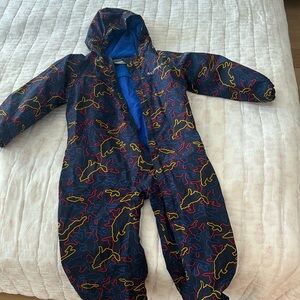 Columbia super cute light/Fleece Snowsuit! Like new!